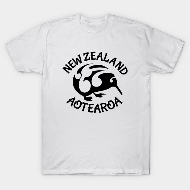 KIWI Aotearoa  New Zealand T-Shirt by mailboxdisco